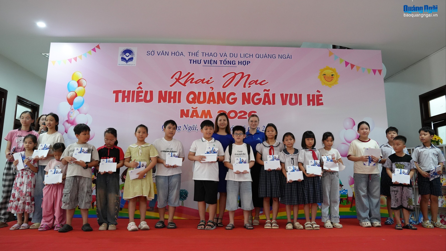 Khai mạc hoạt động “Thiếu nhi Quảng Ngãi vui hè” năm 2026