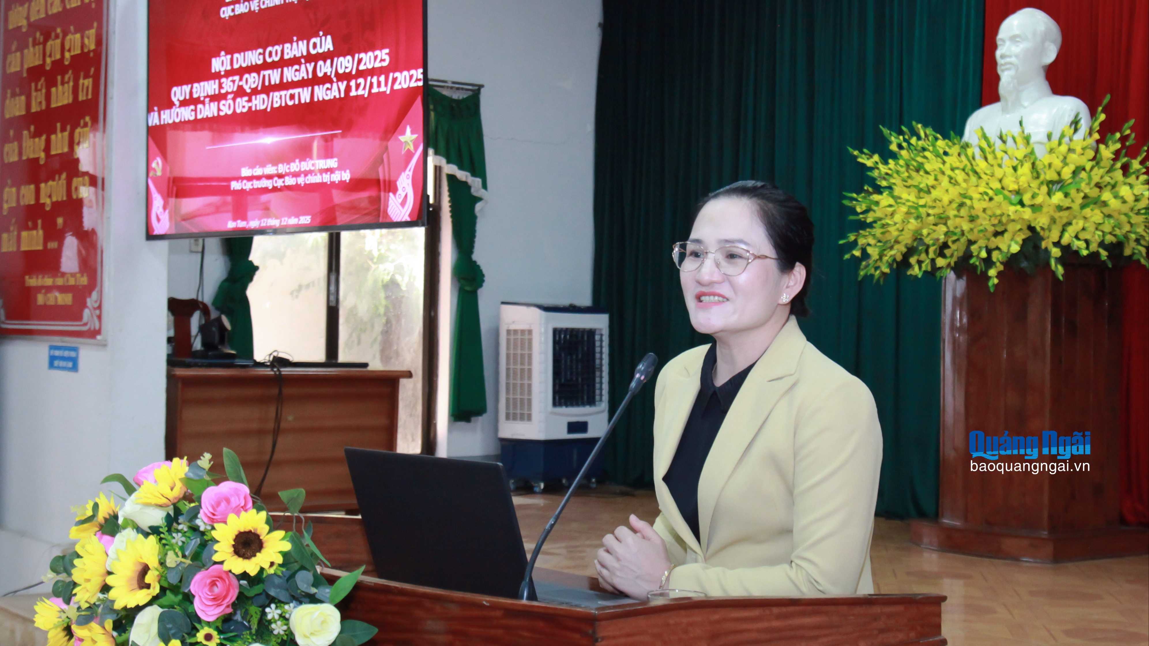 Quán triệt quy định về công tác bảo vệ chính trị nội bộ Đảng