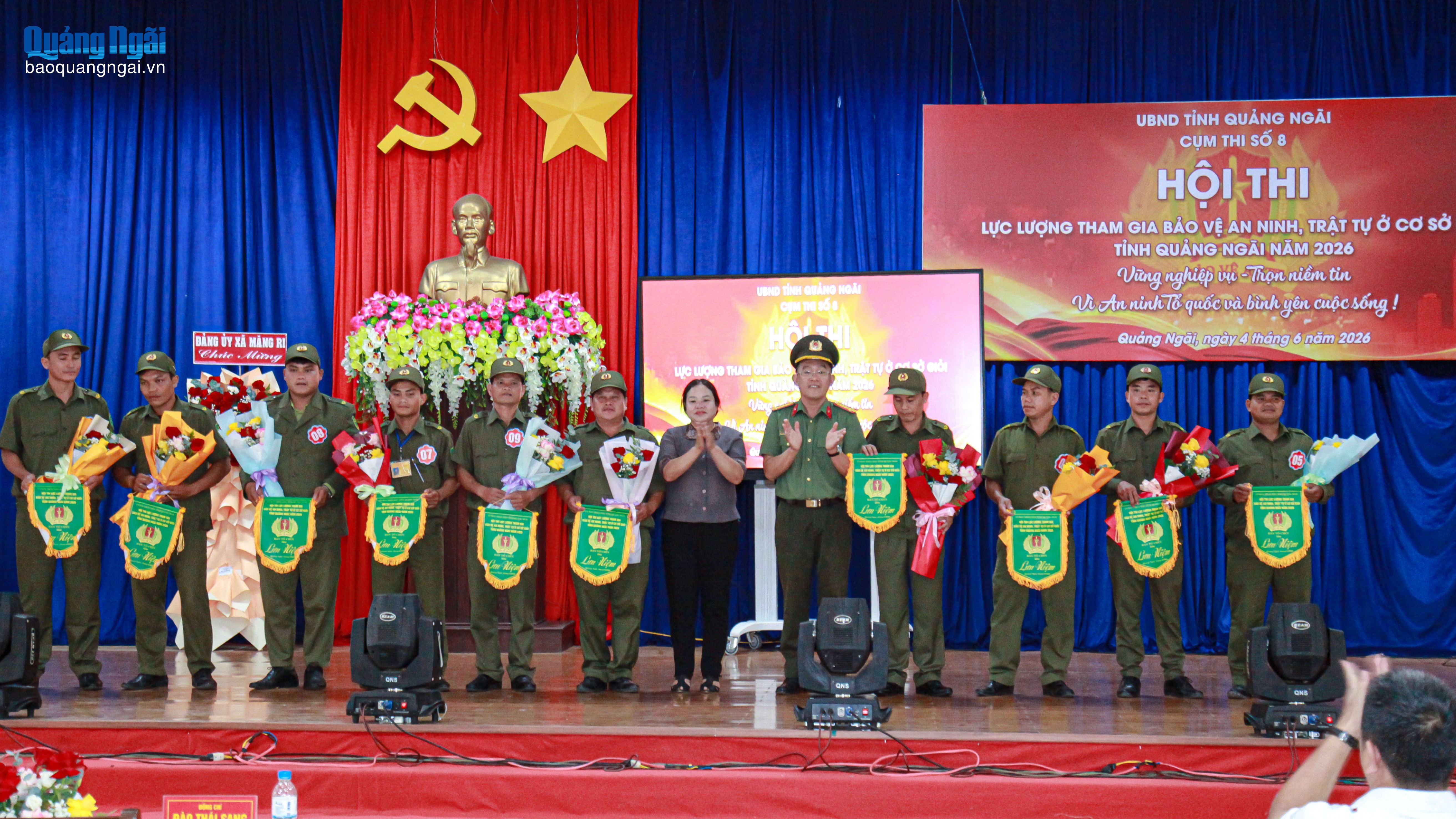 Vòng loại Cụm thi số 8 Hội thi lực lượng bảo vệ an ninh, trật tự ở cơ sở giỏi