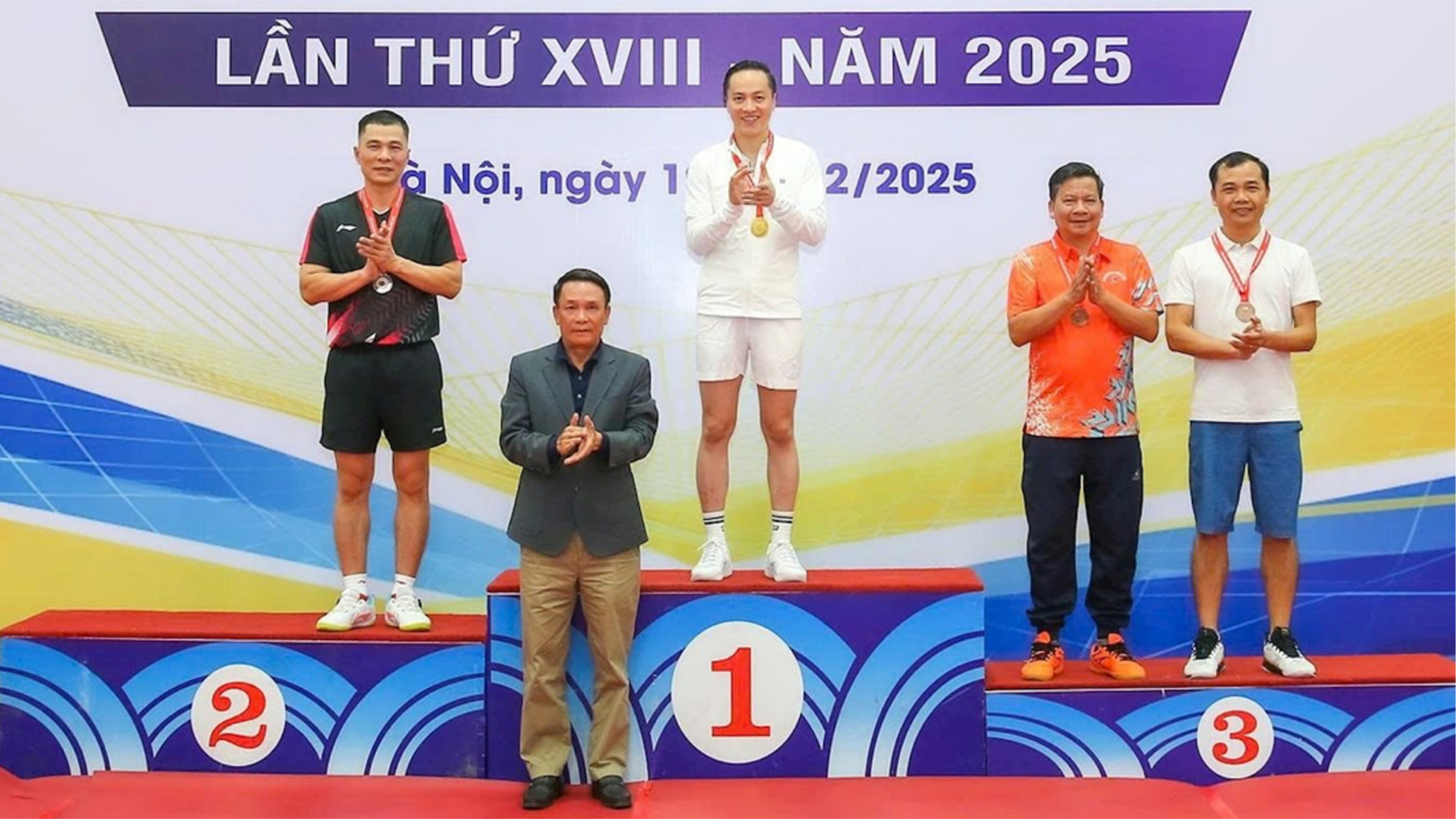 Bế mạc Giải Bóng bàn Cúp Hội Nhà báo Việt Nam năm 2025