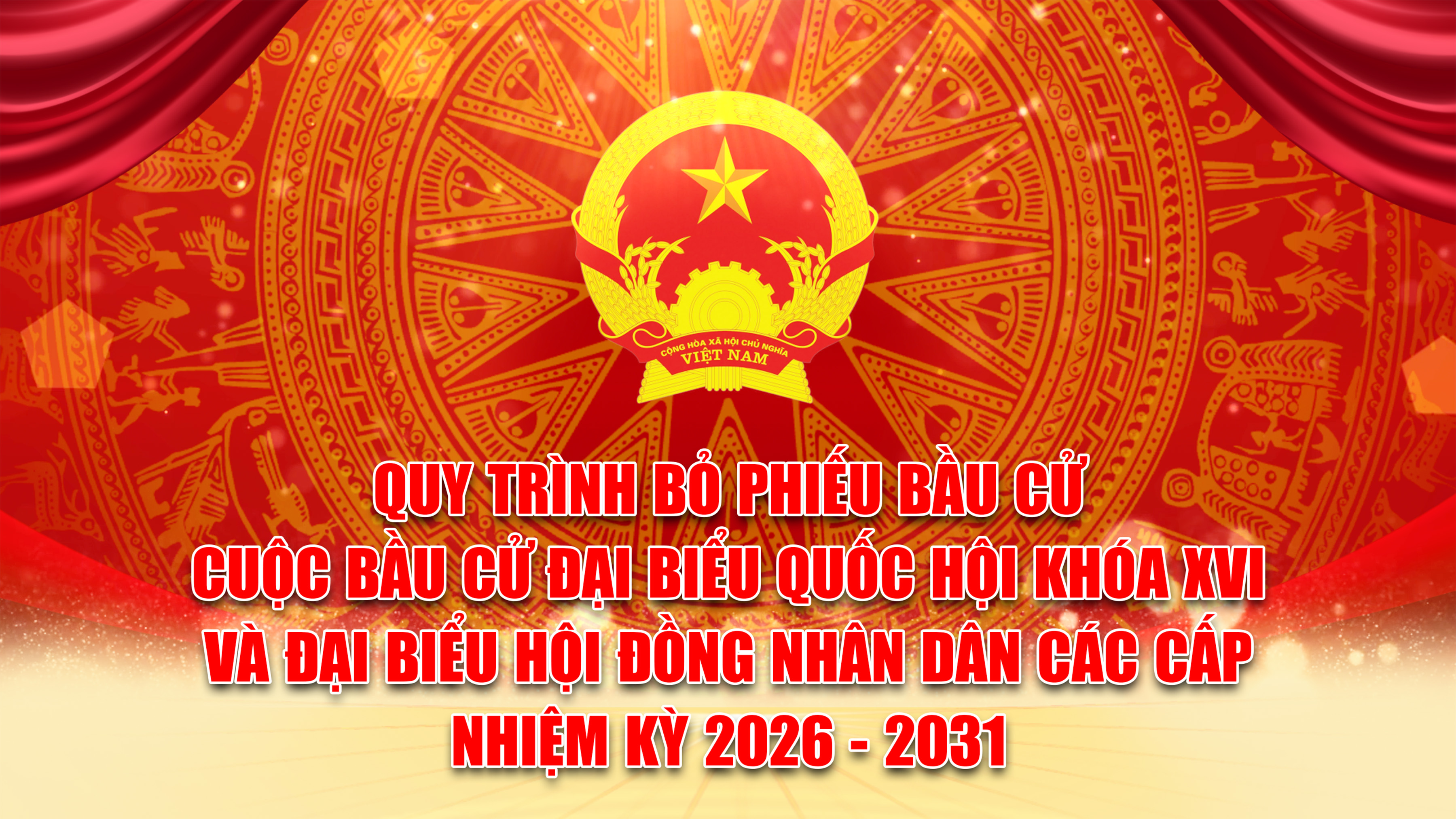 [Infographic]. Quy trình bỏ phiếu bầu cử diễn ra như thế nào?