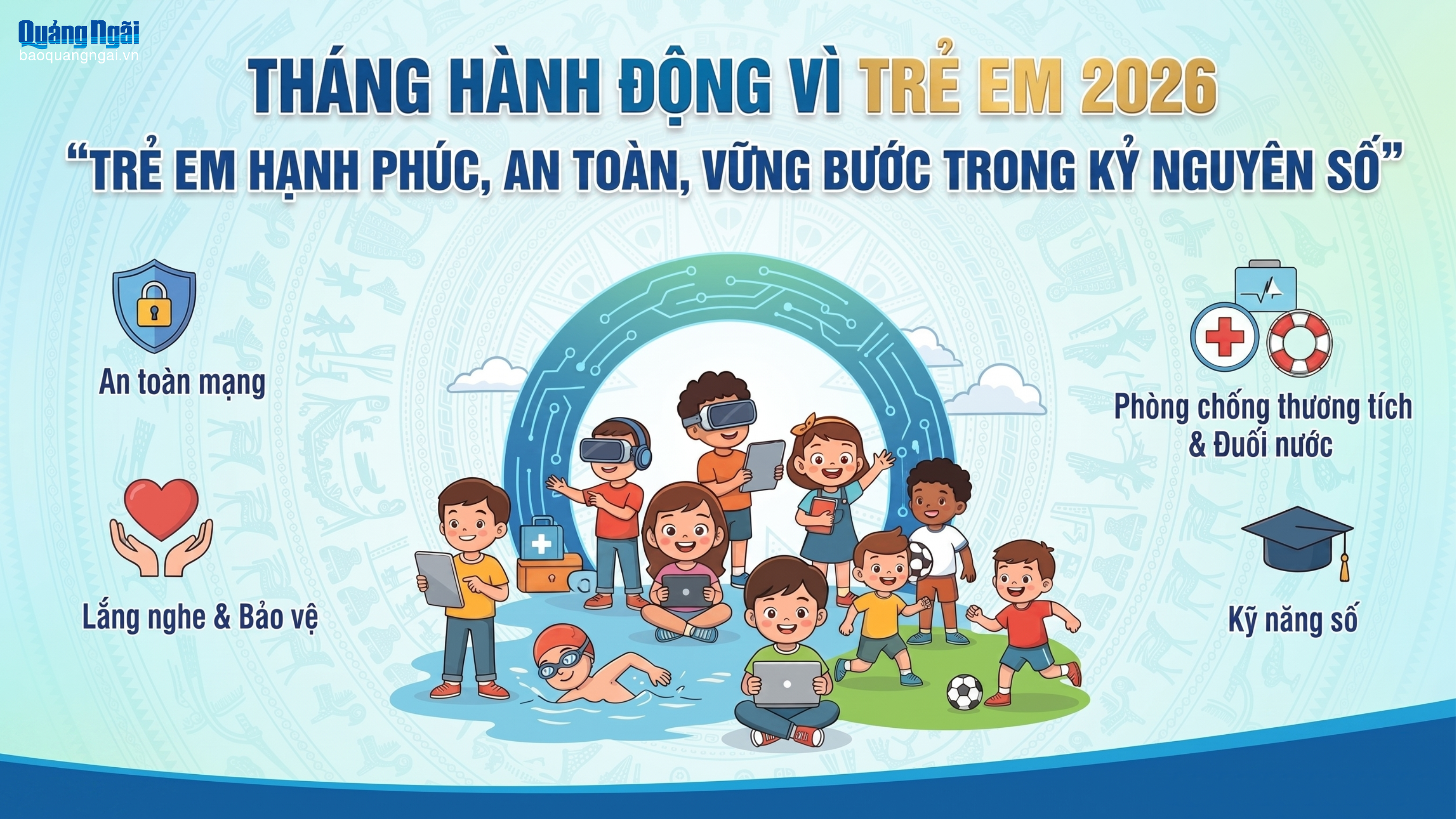 [Inforgraphic]. Triển khai Tháng hành động vì trẻ em năm 2026