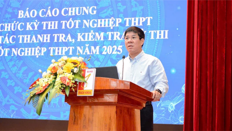 Đề thi tốt nghiệp trung học phổ thông năm 2025 được in trên giấy khổ A3