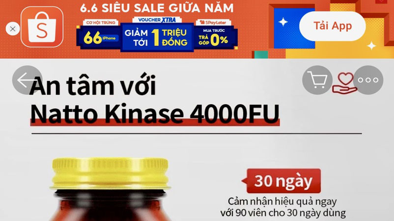 Yêu cầu Lazada và Shopee khẩn trương rà soát việc kinh doanh thực phẩm chức năng