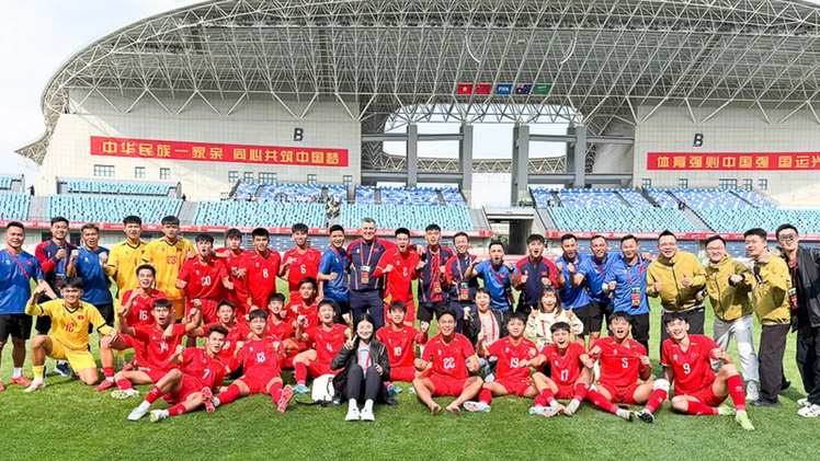 U16 Việt Nam ngược dòng ấn tượng thắng 2-1 U16 Saudi Arabia