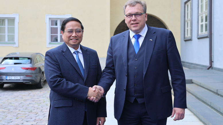 Thủ tướng Phạm Minh Chính hội kiến Chủ tịch Quốc hội Estonia
