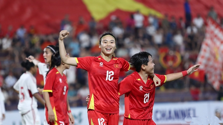 Thắng UAE 6-0, tuyển nữ Việt Nam ở gần vé dự Asian Cup nữ 2026