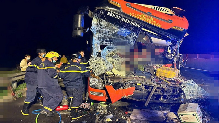 Khởi tố tài xế xe container trong vụ tai nạn giao thông rất nghiêm trọng xảy ra trên cao tốc Đà Nẵng-Quảng Ngãi