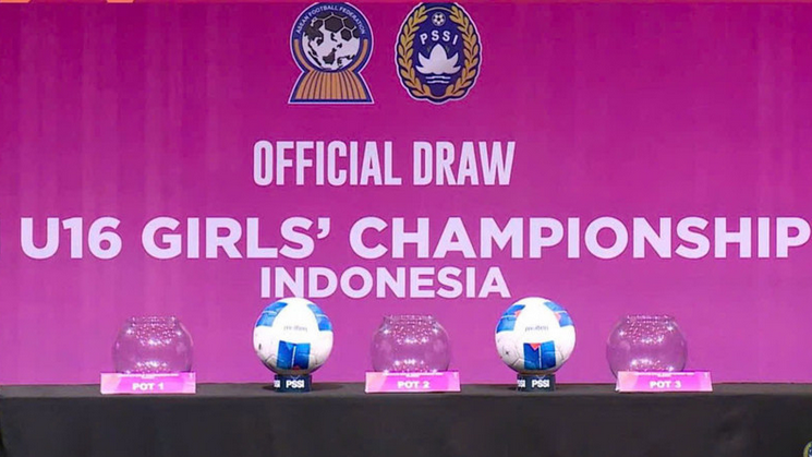 Giải U16 nữ Đông Nam Á 2025: Việt Nam cùng bảng Myanmar và Campuchia