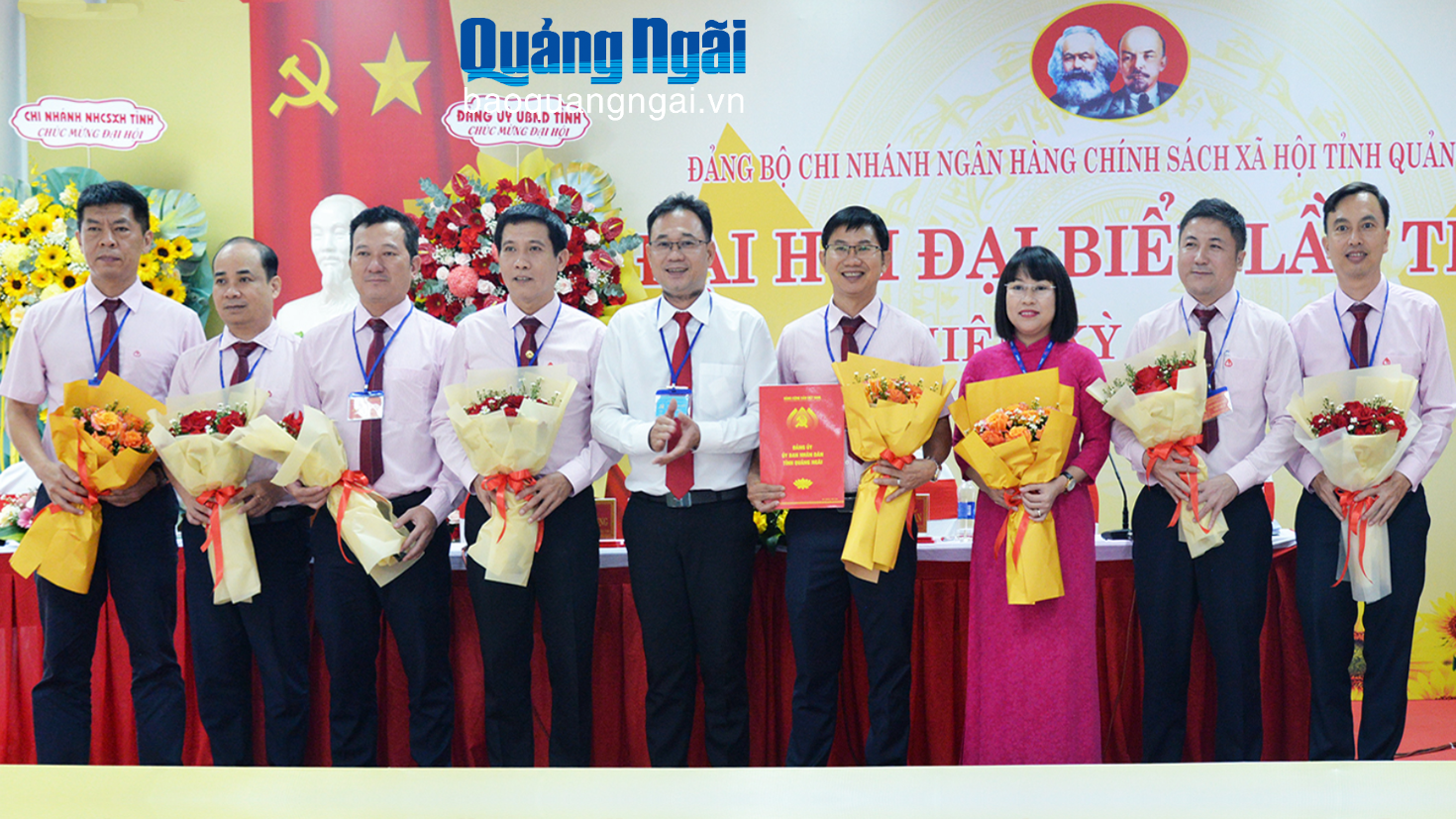 Đại hội đại biểu Đảng bộ Chi nhánh Ngân hàng CSXH tỉnh lần thứ I, nhiệm kỳ 2025 - 2030