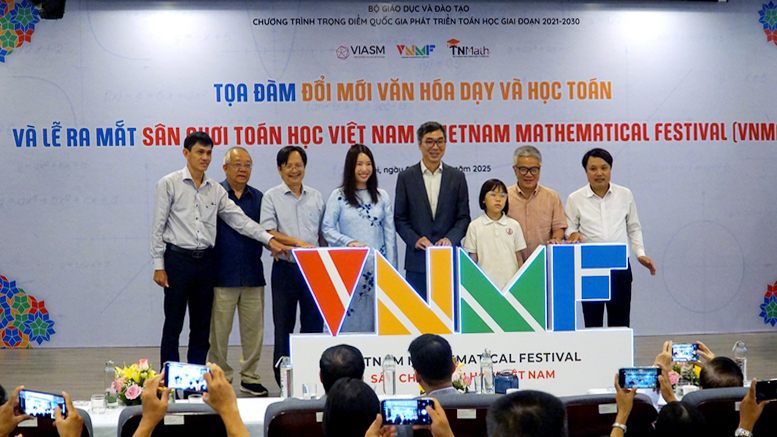 Ra mắt sân chơi Toán học Việt Nam VNMF
