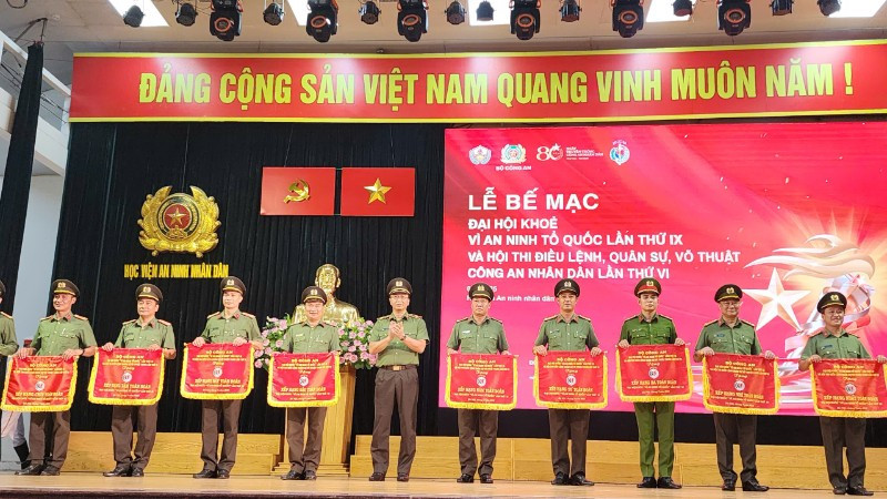 Bế mạc Đại hội Khỏe “Vì an ninh Tổ quốc” lần thứ 9 năm 2025
