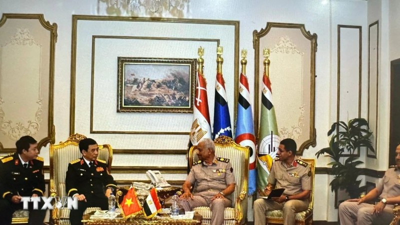 Việt Nam và Ai Cập thúc đẩy hợp tác quốc phòng