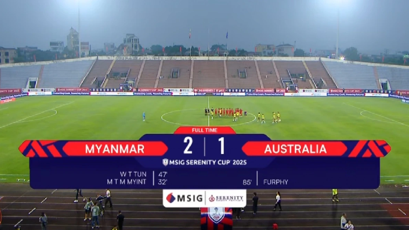 Tạo địa chấn, tuyển nữ Myanmar hạ gục Úc tại ASEAN Cup 2025