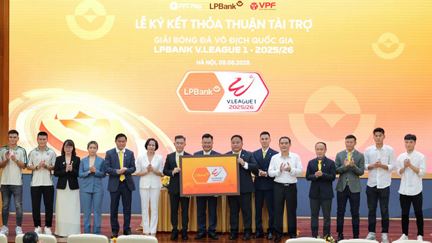 Đội vô địch V.League 2025-2026 được thưởng 5 tỷ đồng
