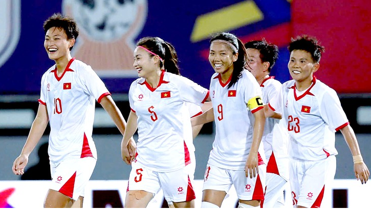 Giải bóng đá nữ Đông Nam Á 2025: Tuyển nữ Việt Nam thắng đậm Indonesia