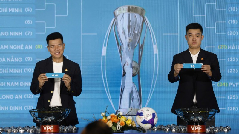 Bốc thăm và xếp lịch thi đấu V.League 2 và Cúp quốc gia 2025/2026