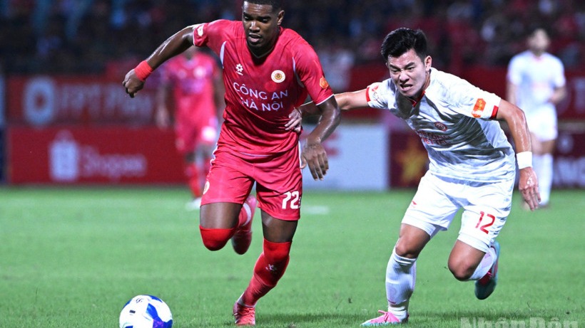 Công an Hà Nội chia điểm Thể Công Viettel trong trận khai màn V-League 2025/26