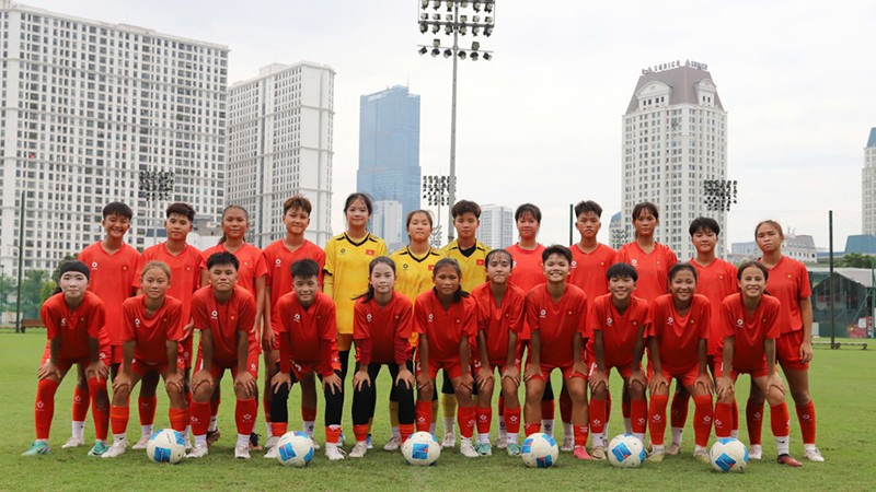 23 tuyển thủ U16 nữ Việt Nam tham dự Giải vô địch Đông Nam Á