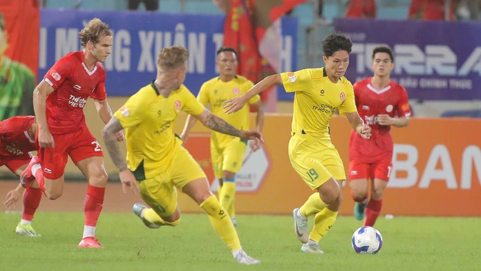 Thua đậm tại Hàng Đẫy, CLB CA TP.HCM chưa thể xóa dớp trước Viettel