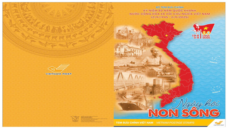 Ra mắt bộ tem đặc biệt 'Dấu son lịch sử'