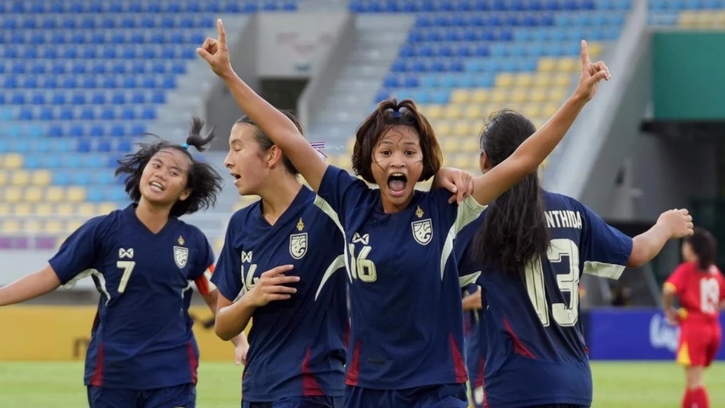 Việt Nam thua Thái Lan ở Giải U16 nữ Đông Nam Á