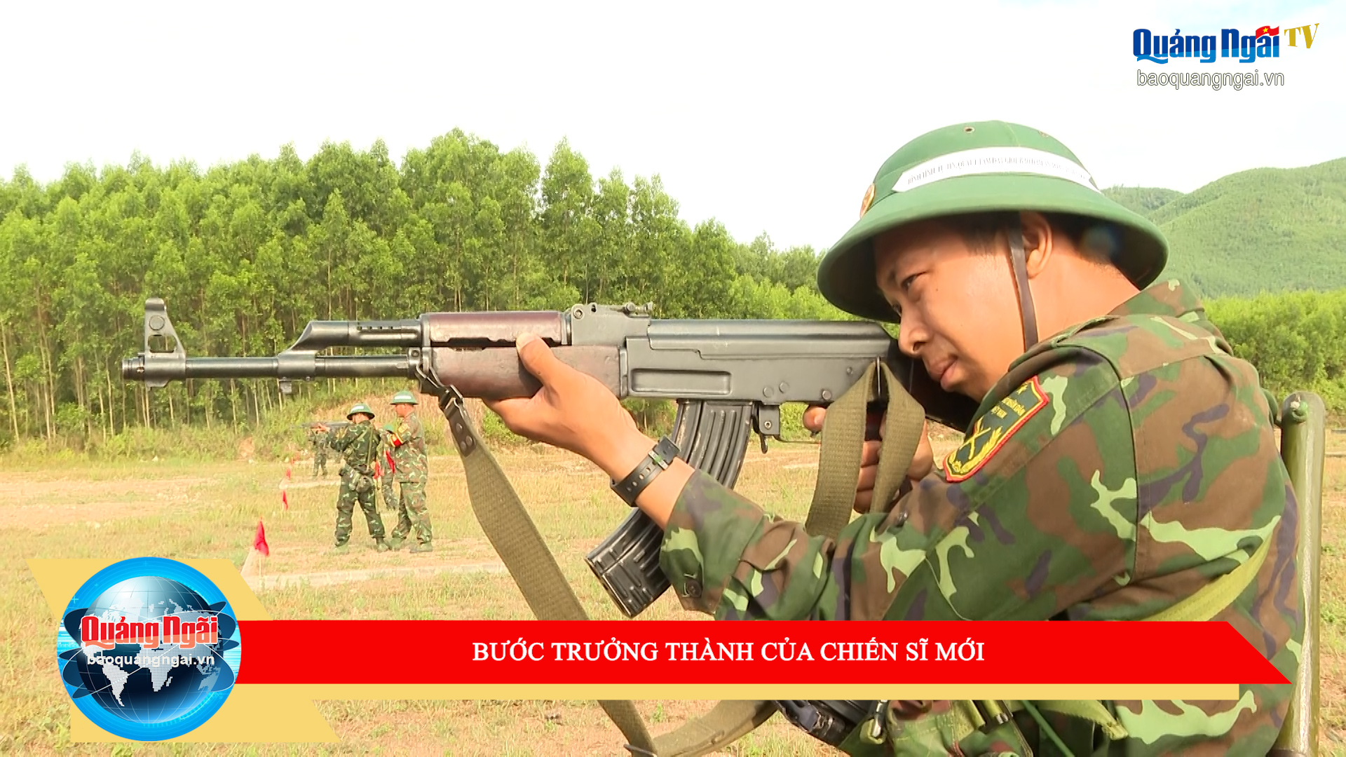 [Video]. Bước trưởng thành của chiến sĩ mới