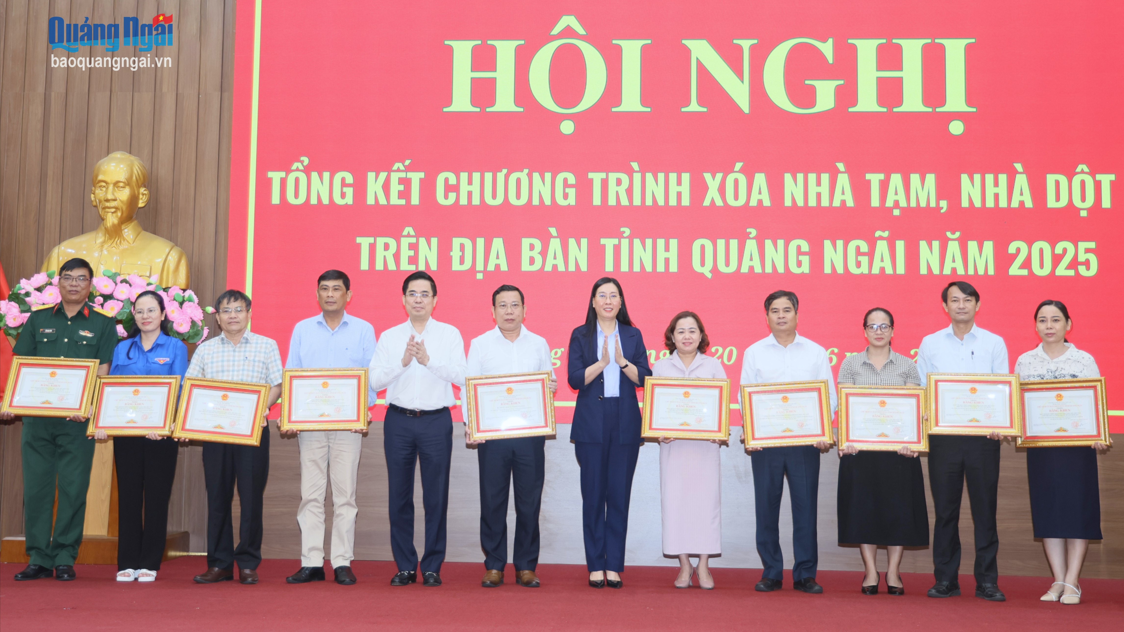 Quảng Ngãi hoàn thành chương trình xóa nhà tạm, nhà dột nát