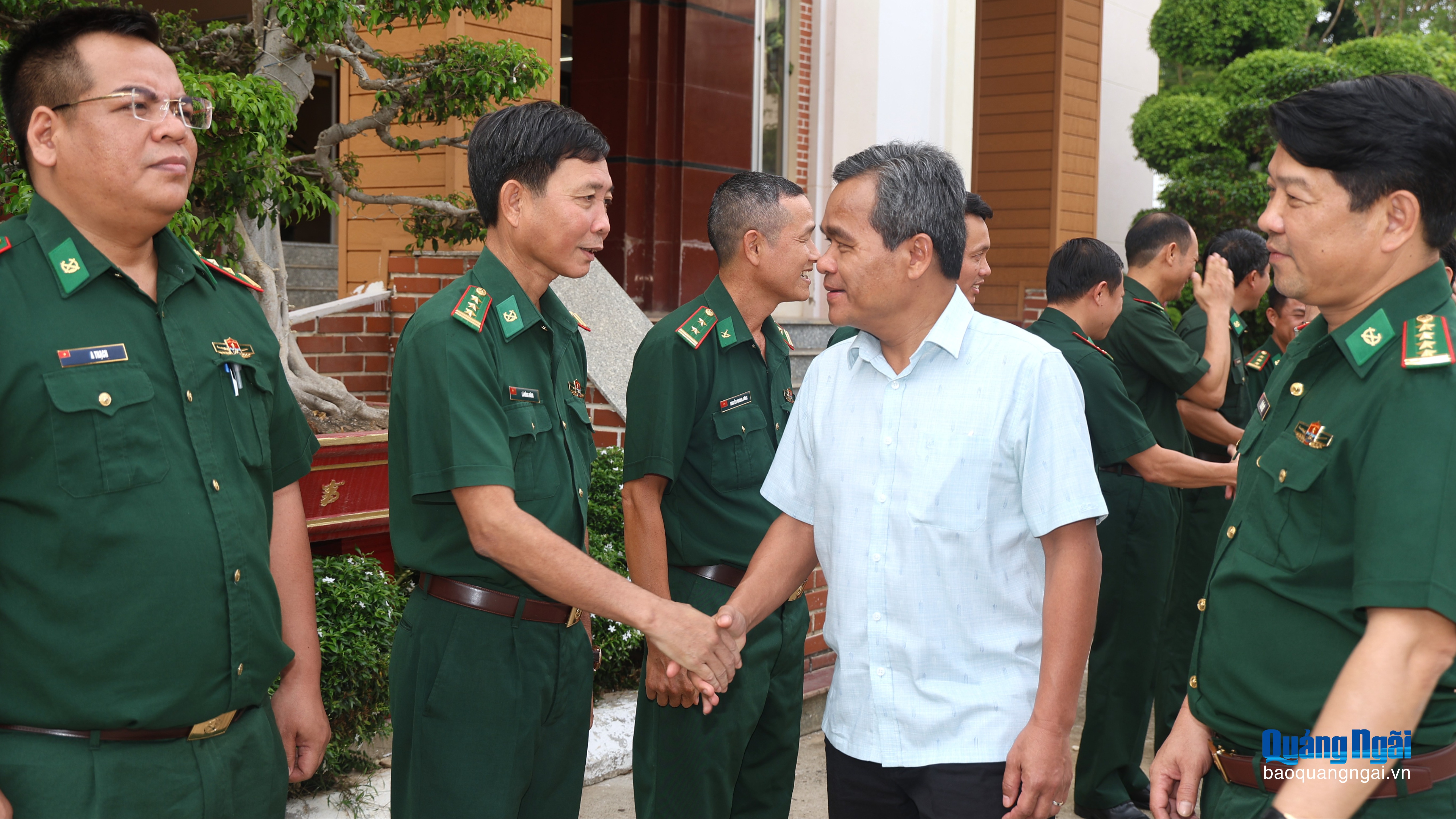 Bí thư Tỉnh ủy Hồ Văn Niên thăm Ban Chỉ huy Bộ đội Biên phòng tỉnh