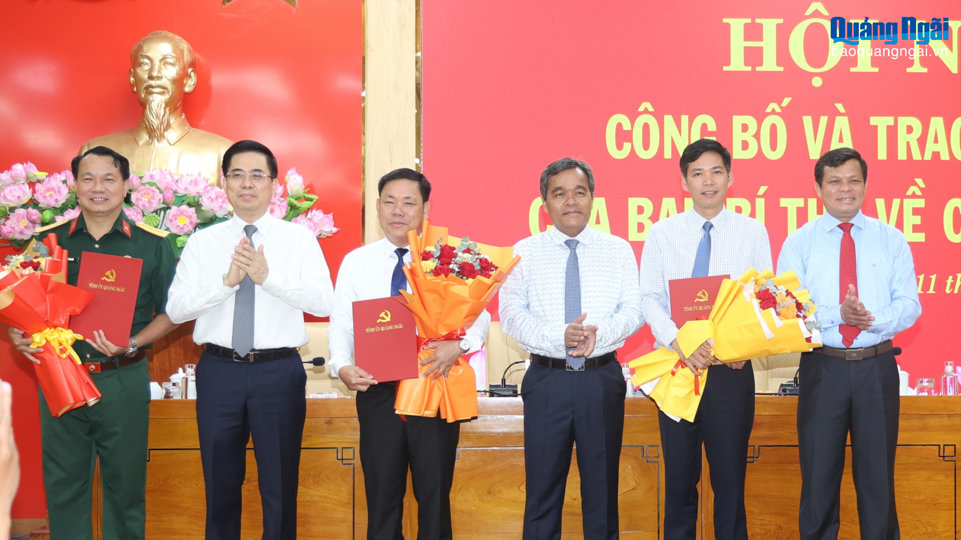 Công bố quyết định của Ban Bí thư về công tác cán bộ