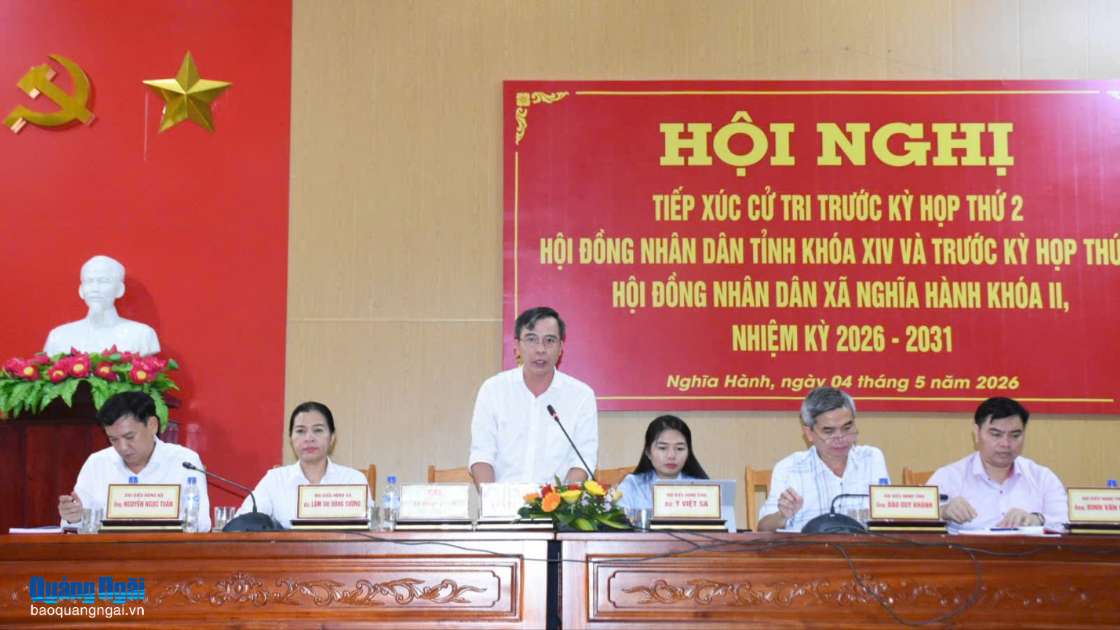 Đầu tư hạ tầng đồng bộ để Nghĩa Hành sớm trở thành phường