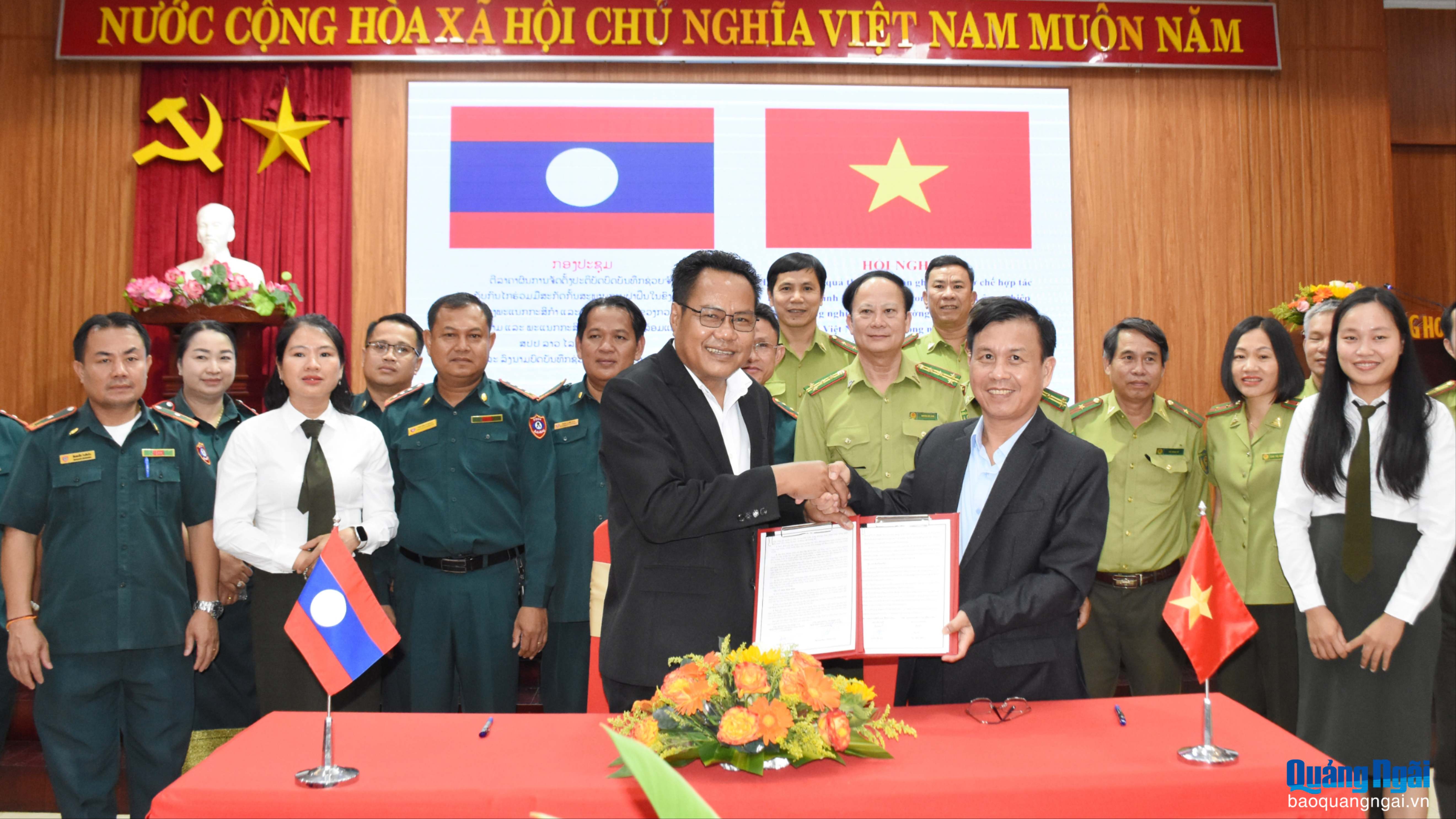 Mười năm hợp tác bảo vệ rừng khu vực biên giới