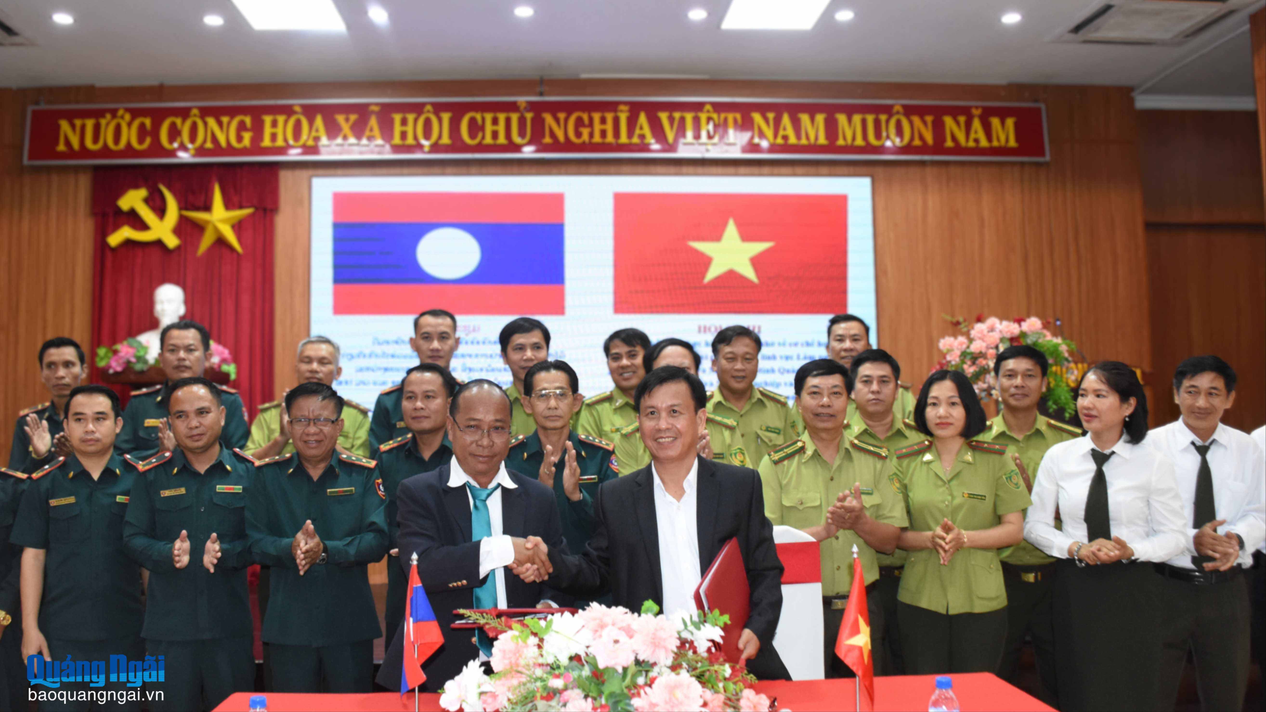 Tăng cường phối hợp bảo vệ rừng khu vực biên giới