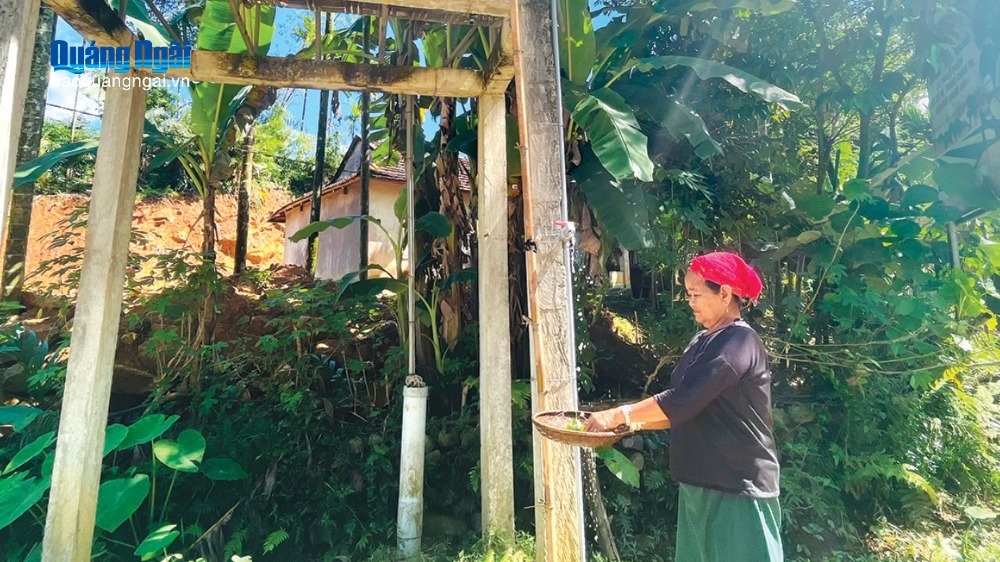 Phát huy hiệu quả các công trình nước sinh hoạt