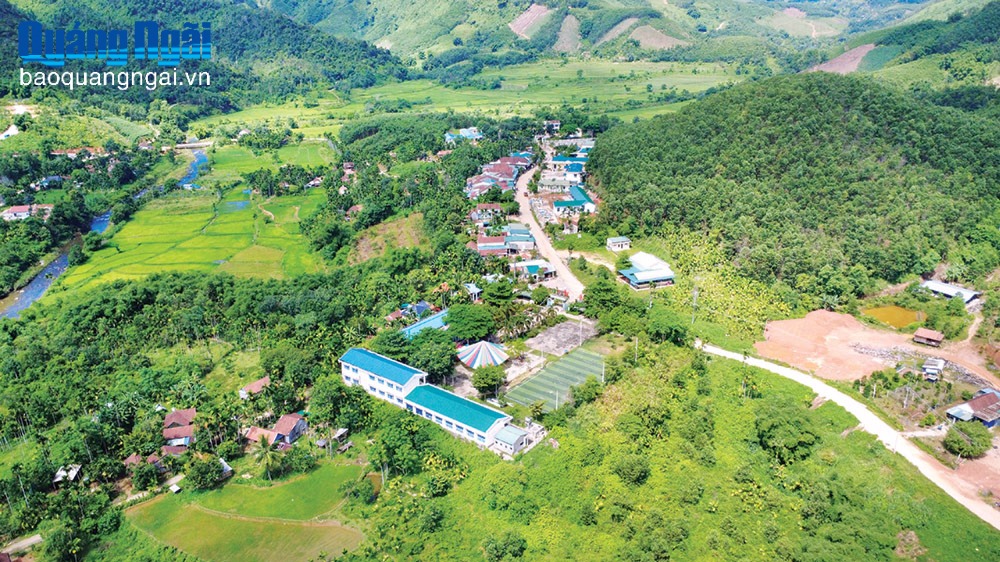 Xã Sơn Tây Hạ: Vững bước trên hành trình phát triển