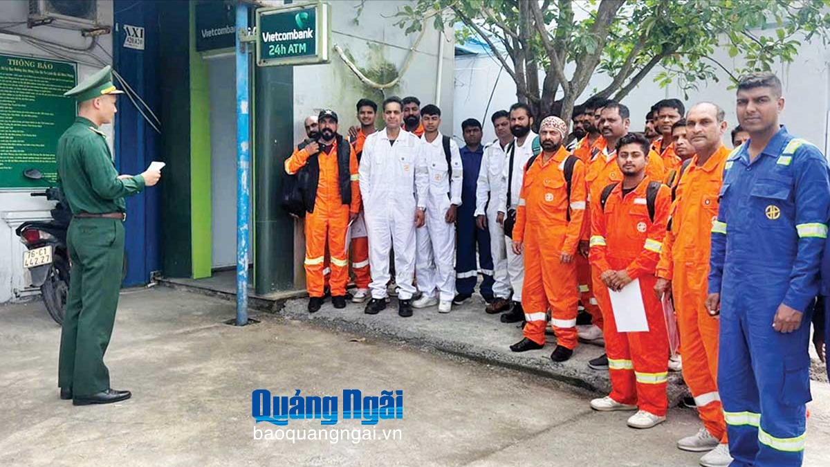 Thực hiện hiệu quả thủ tục biên phòng điện tử