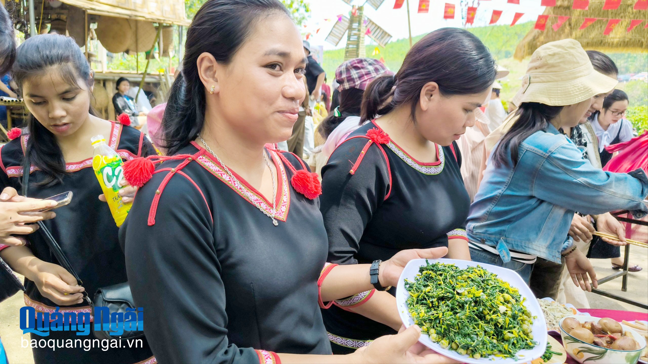 Lá mì trong ẩm thực vùng cao