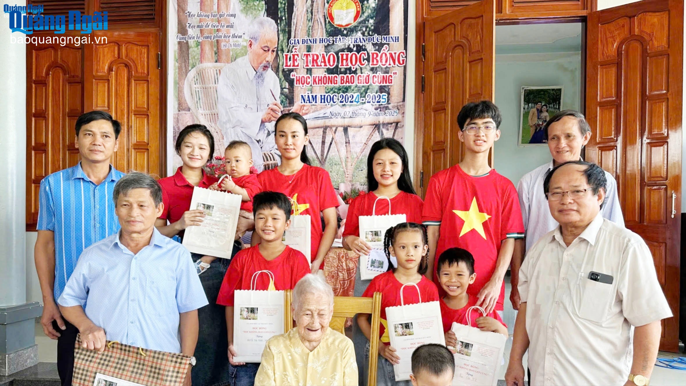 Một gia đình hiếu học tiêu biểu