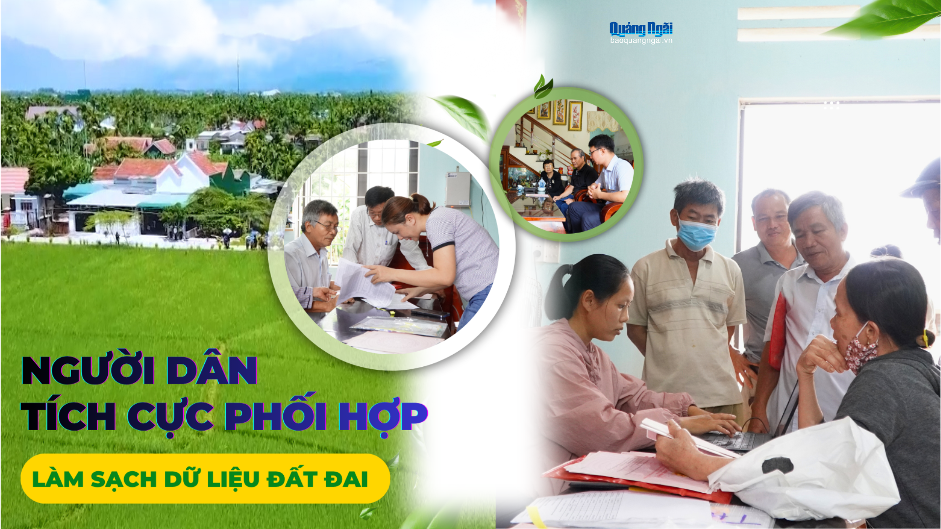Người dân tích cực phối hợp làm sạch dữ liệu đất đai