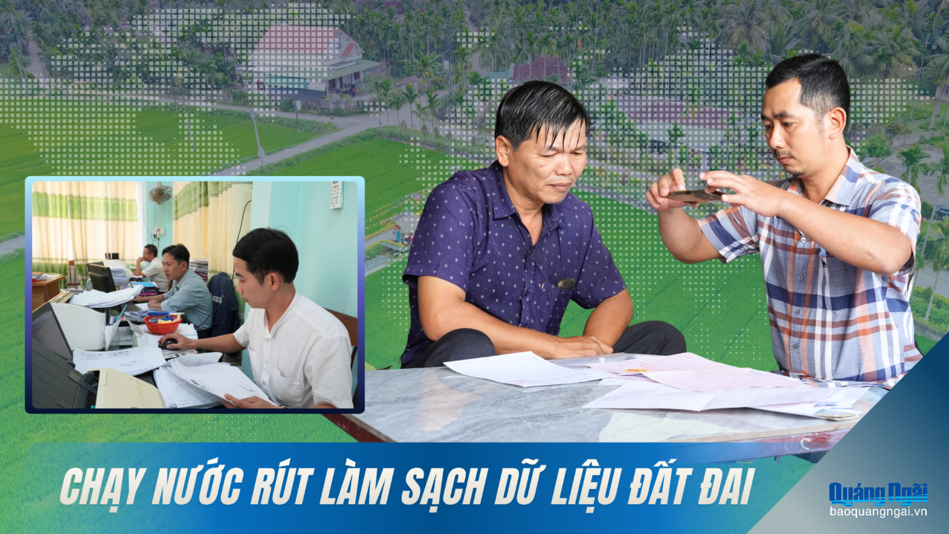 Chạy nước rút làm sạch dữ liệu đất đai