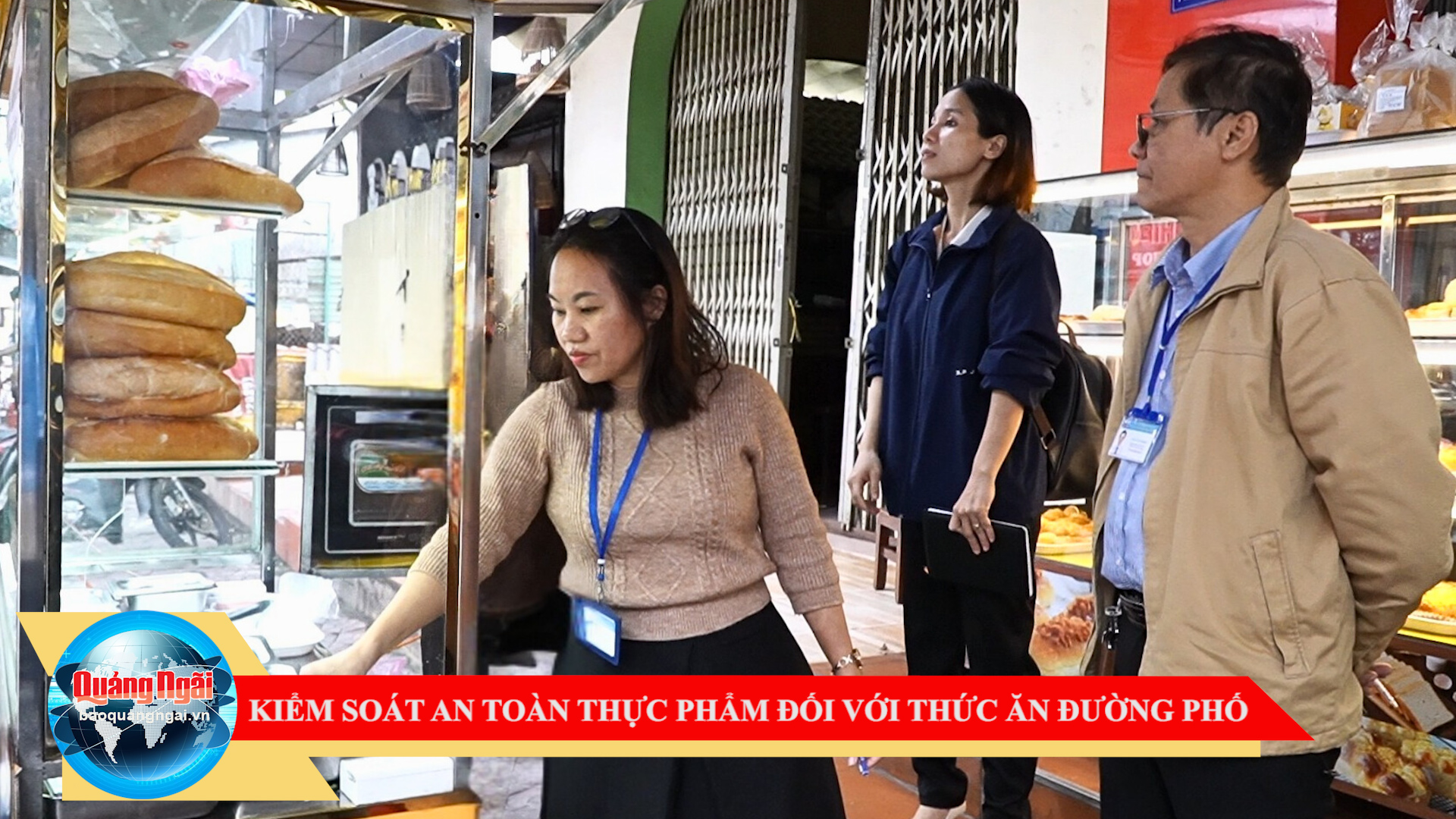 [Video]. Kiểm soát an toàn thực phẩm đối với thức ăn đường phố