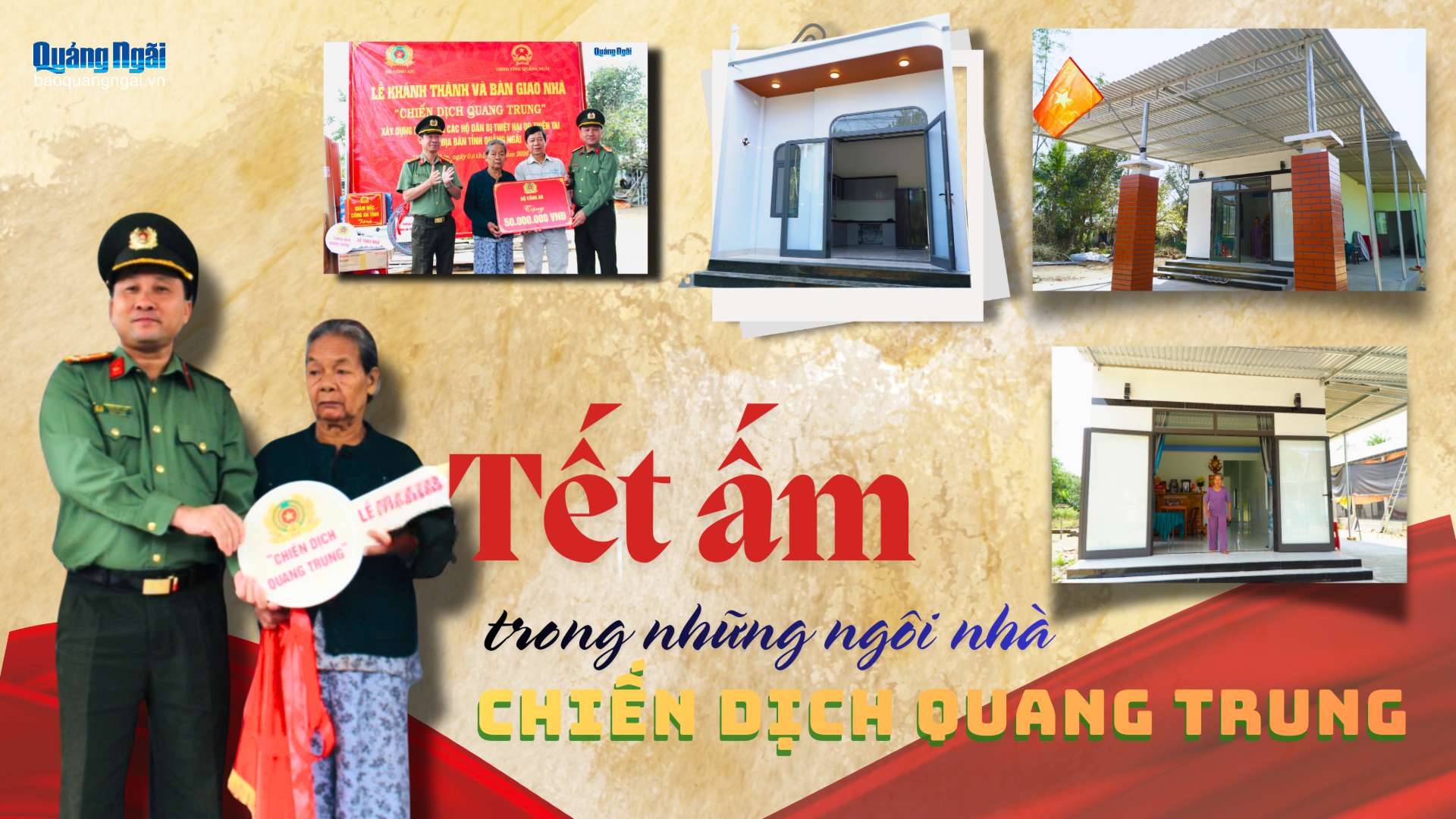 [Video]. Tết ấm trong những ngôi nhà Chiến dịch Quang Trung