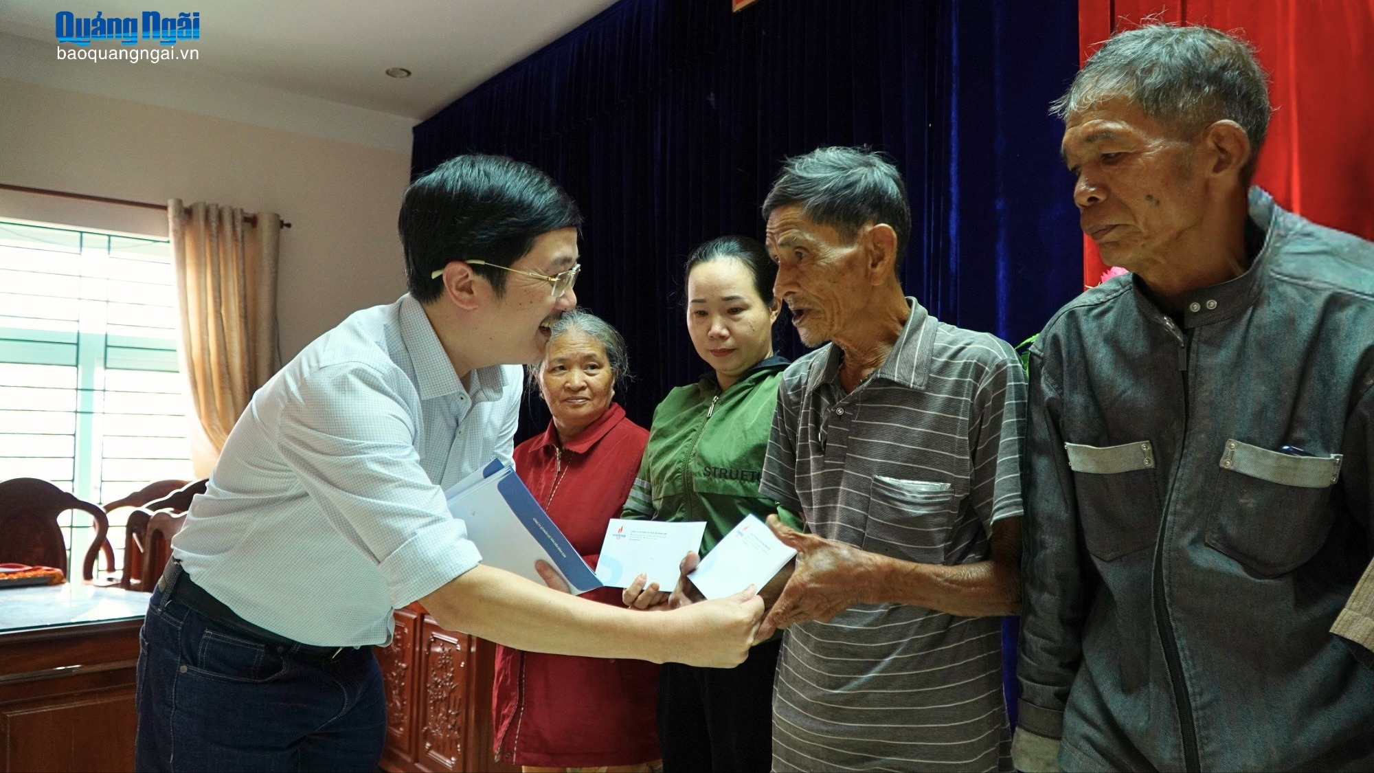 Tết yêu thương ở phường Đức Phổ