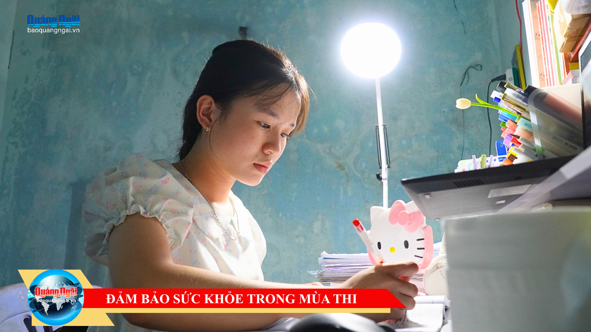 [Video]. Đảm bảo sức khỏe trong mùa thi