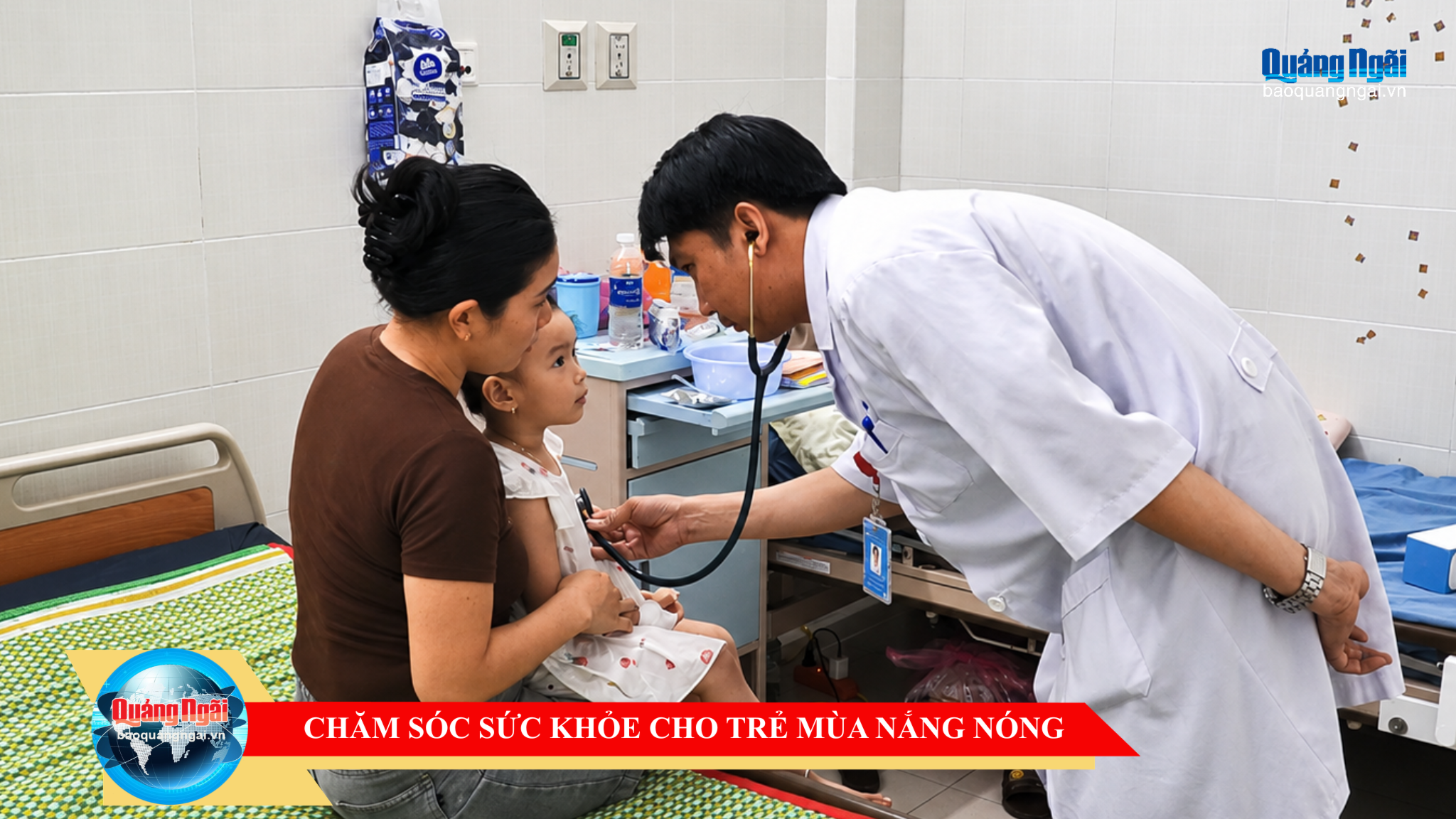 [Video]. Chăm sóc sức khỏe cho trẻ mùa nắng nóng