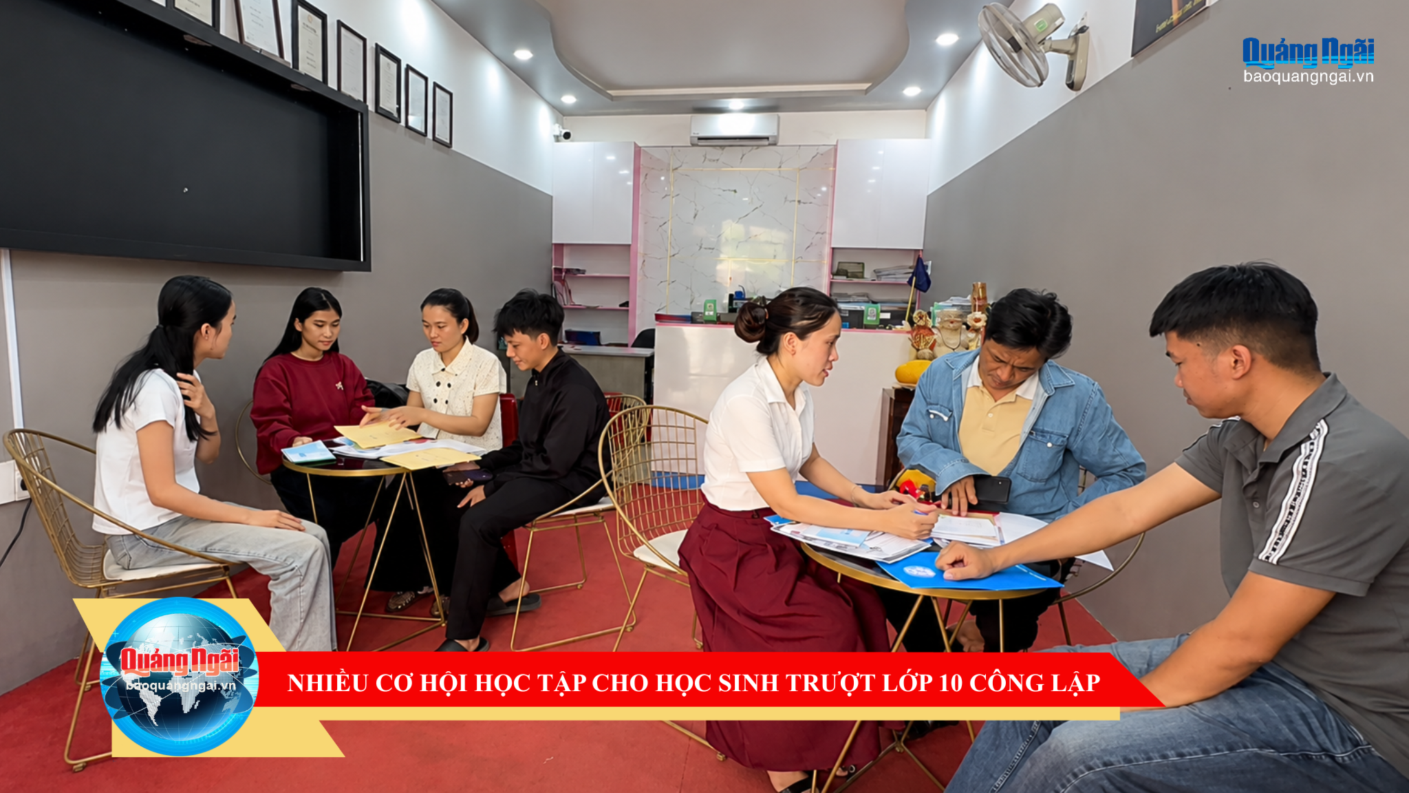 [Video]. Nhiều cơ hội học tập cho học sinh trượt lớp 10 công lập