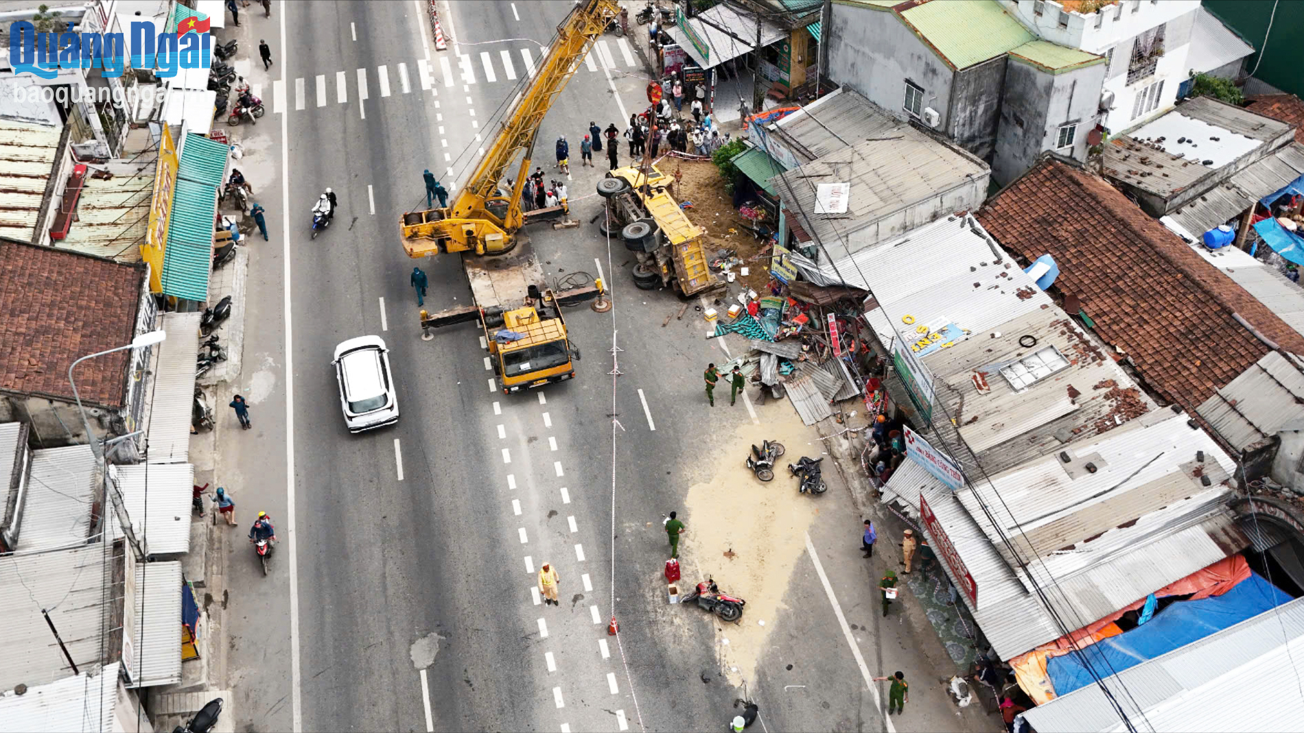 Nguyên nhân vụ tai nạn giao thông nghiêm trọng ở xã Bình Nguyên