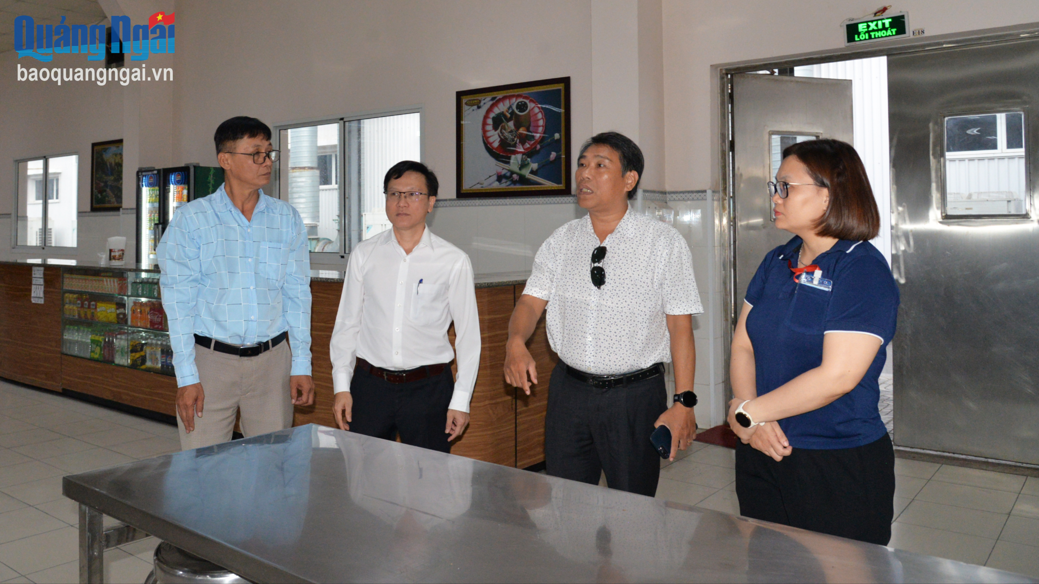 Khảo sát địa điểm diễn tập xử lý ngộ độc thực phẩm tập thể