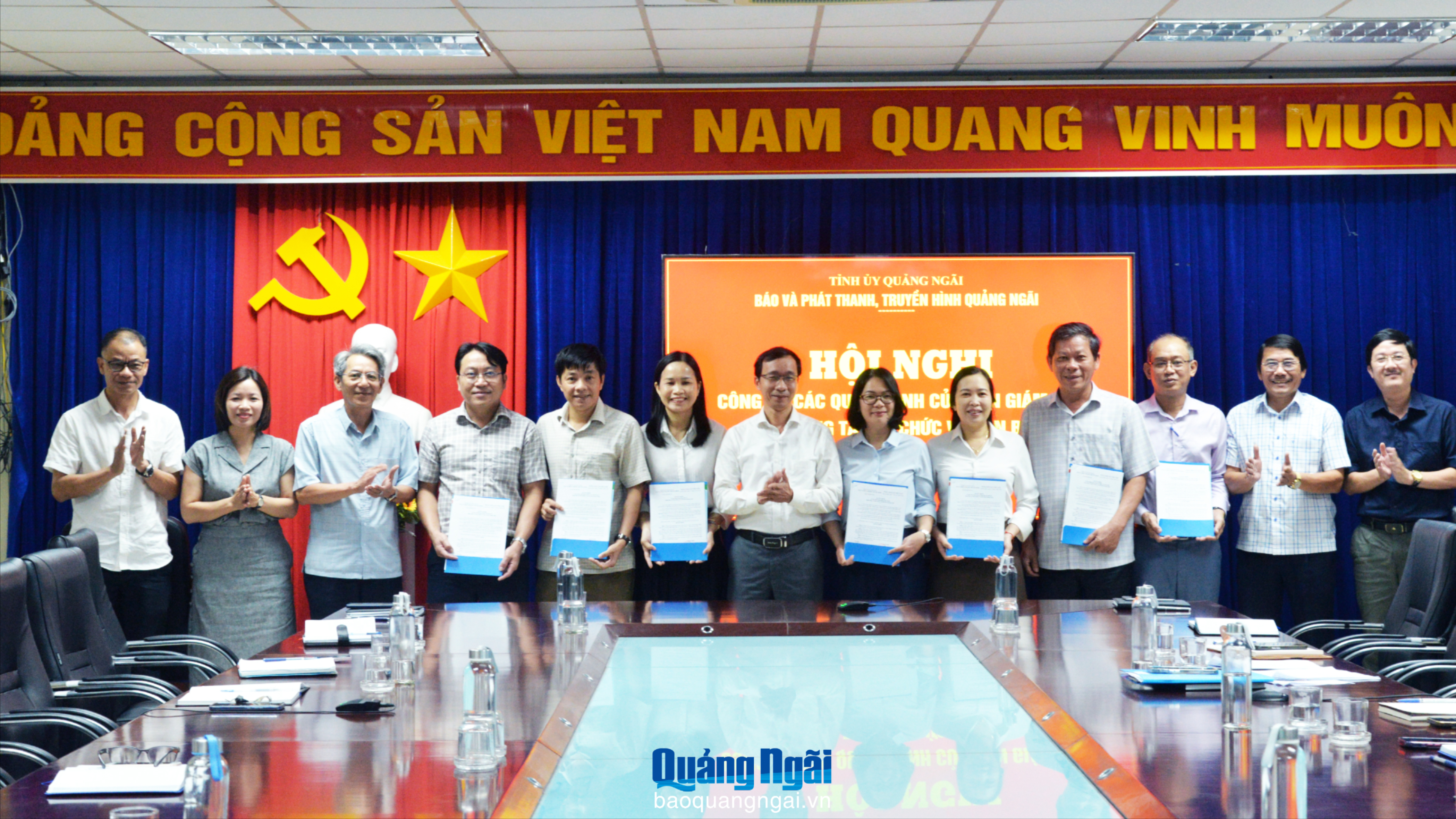 Báo và Phát thanh, Truyền hình Quảng Ngãi sắp xếp còn 7 phòng