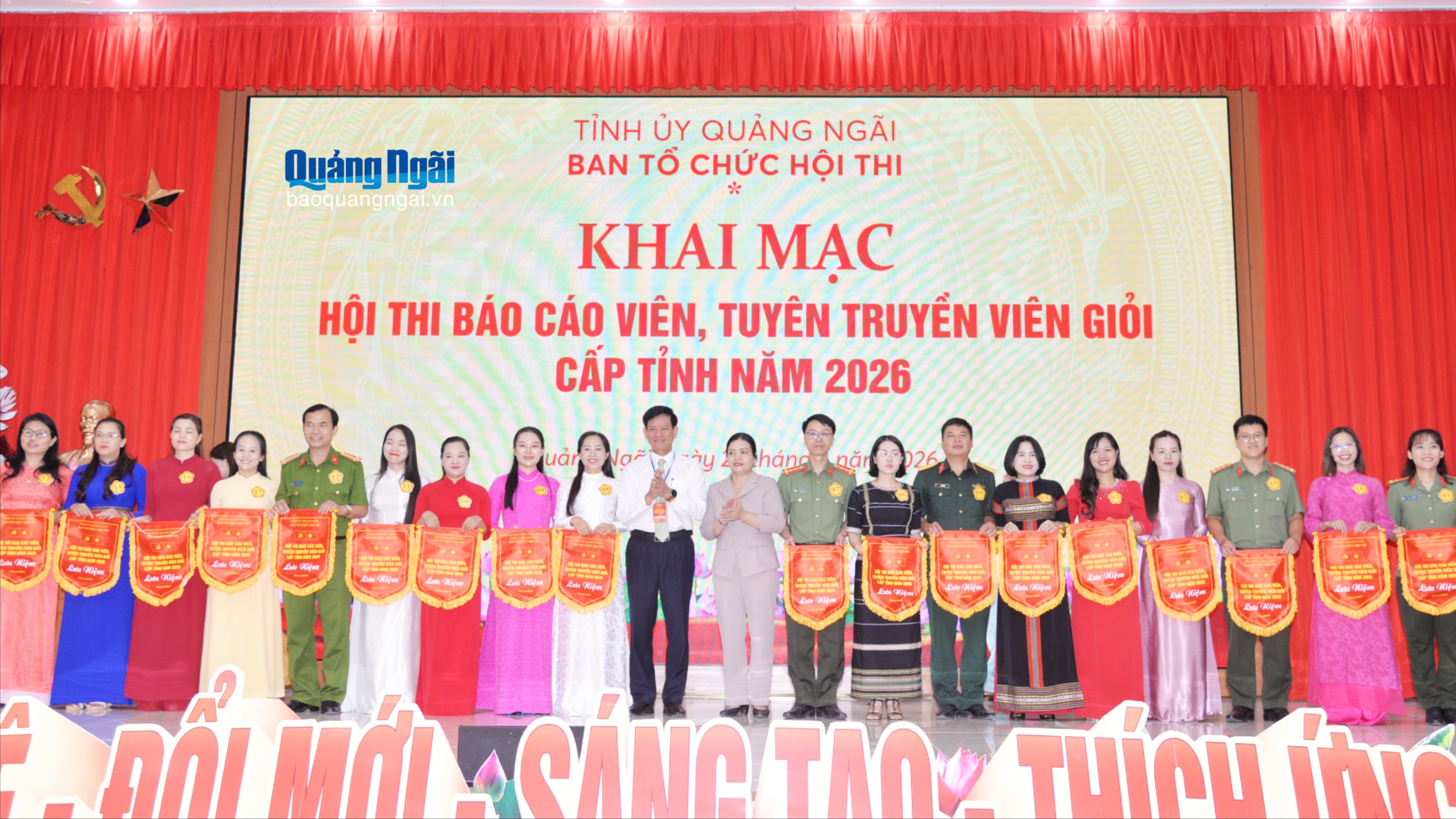 Khai mạc Vòng chung khảo Hội thi Báo cáo viên, Tuyên truyền viên giỏi cấp tỉnh